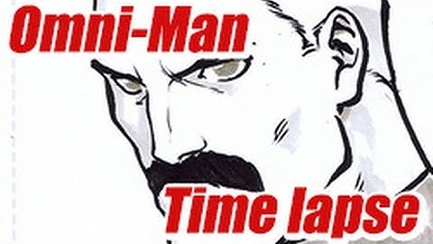 Traditional Art - Omni-Man - Time lapse
