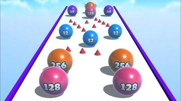 Ball Merge 2048 - Android iOS Mobile Gameplay (Part 23)