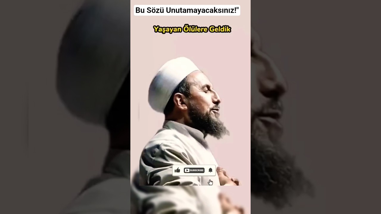 ​”Evinizi Mezarlığa Çevirmeyin!”#shorts #trending #faith #wisdom