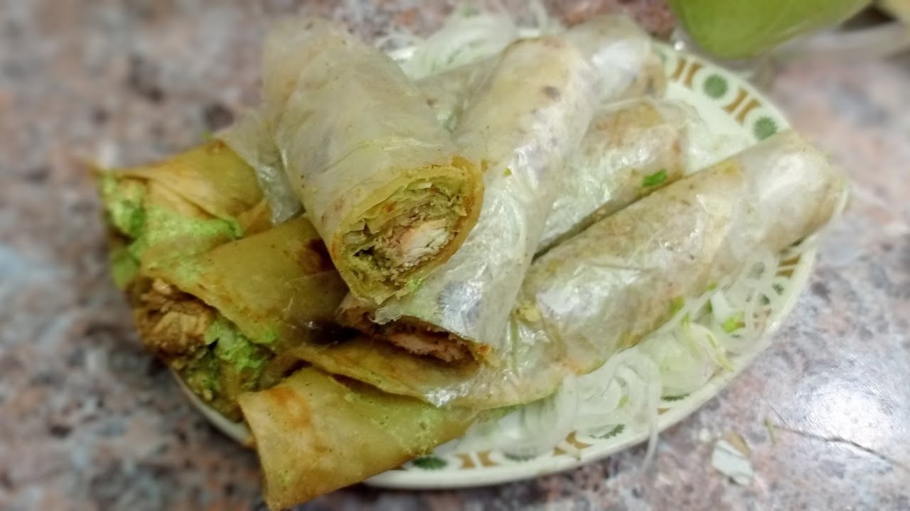 chicken mali roll delicious recipe by tohsha cooking - YouTube
