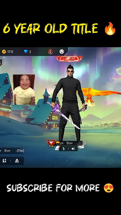 Finally 6 YEAR Old 😱 Title Mil Gya 🔥✅ #ff  #gaming #shorts #ffshorts #viralshorts