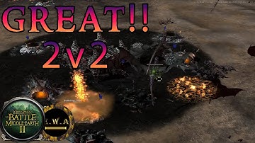 AMAZING 2v2 Mirror!! BFME 2 v1.09 ONLINE MULTIPLAYER!!