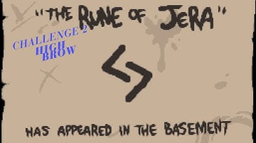 Binding of Isaac Challenge 2: High Brow – A Run Full of Gross Power!
