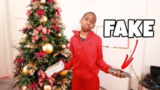 I Bought Him A Fake iPhone XS Max For Christmas **PRANK!** ($1,000)