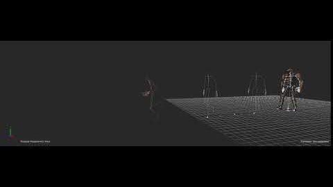 Motion Capture Walk to run blend V.1