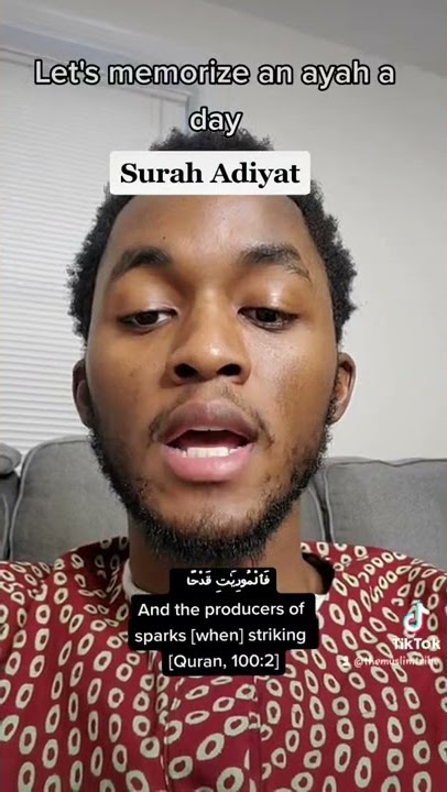 Memorize: Surah Adiyat: Verse 2