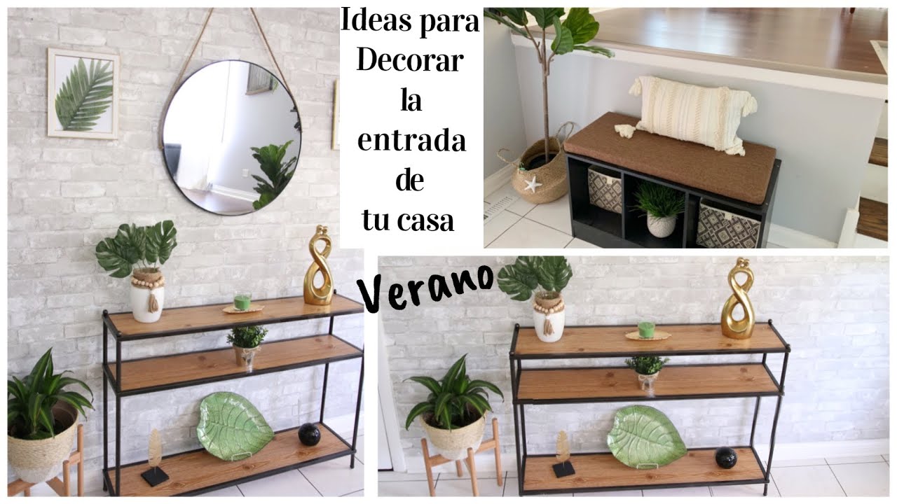 Ideas para decorar la entrada de tu casa en verano, Decoraciones para tu  hogar