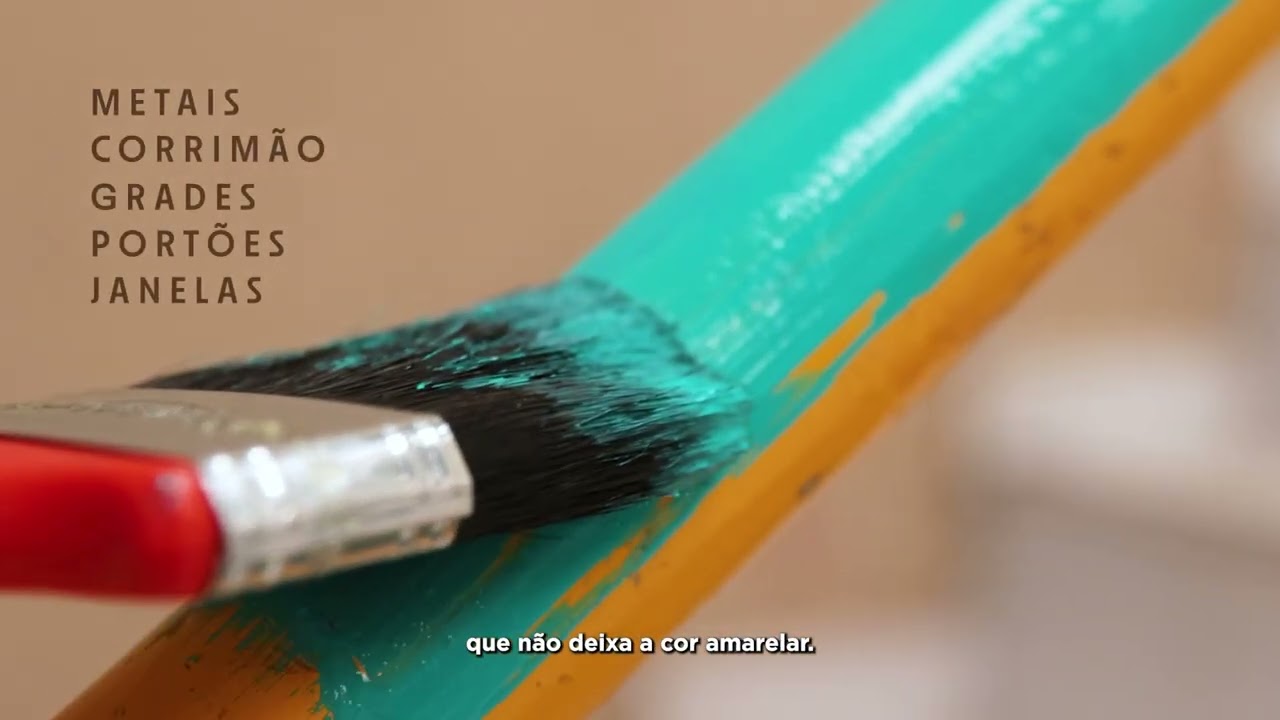 Pinta, protege e transforma diversas superfícies