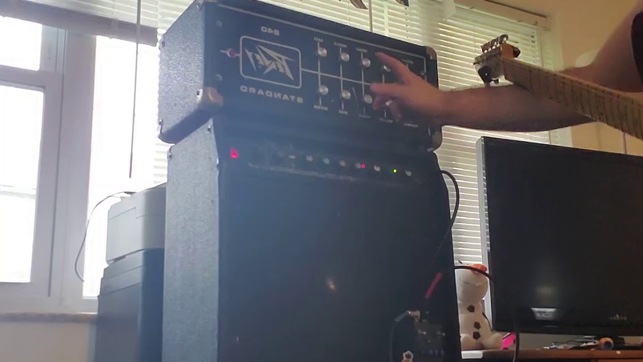 Sunn beta bass preamp test