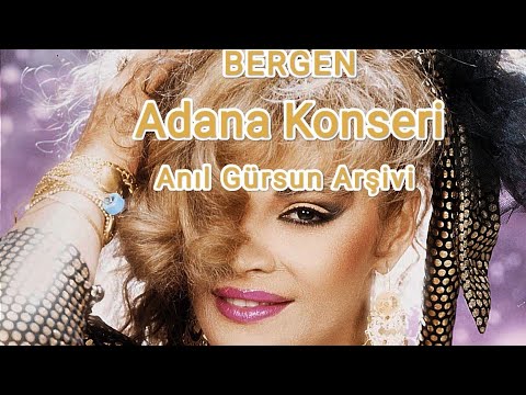 Bergen - Canımdan Can İste - Alacağım var - 1987 - Adana Konser - #Netteilk #bergen #konser