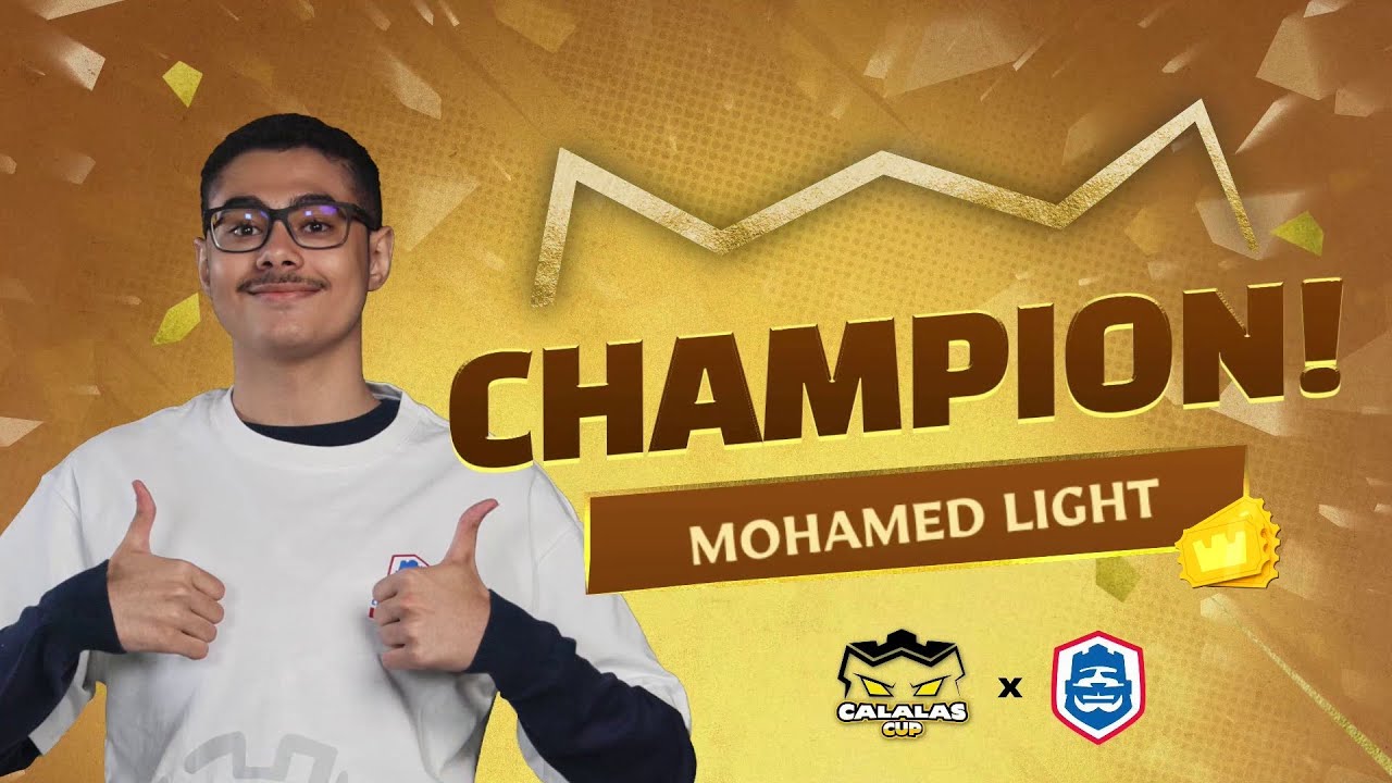 Mohamed Light Champion 🎫 at CALALAS Cup 