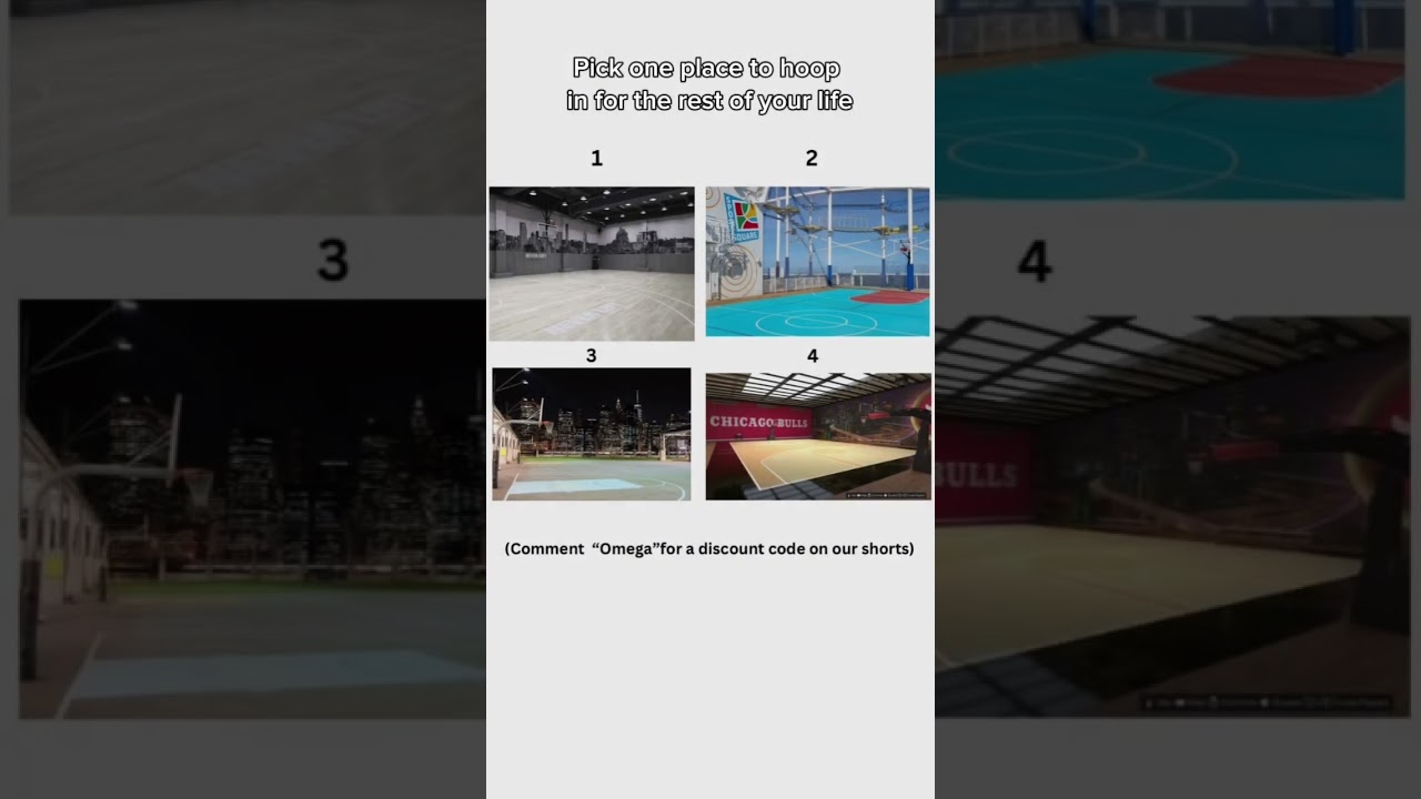 Pick one place to hoop in forever 