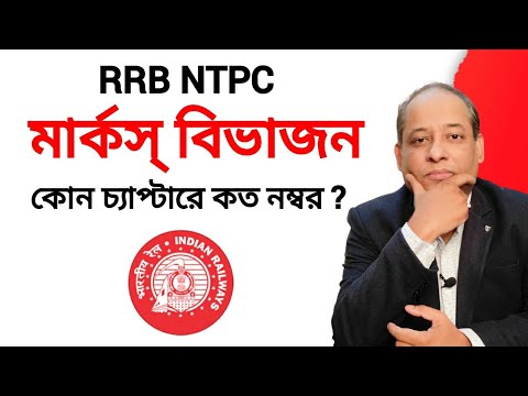 RRB NTPC | Chapterwise Marks Distribution | কোন চ্যাপ্টারে কত নম্বর ?
