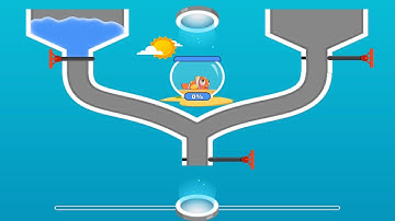 Water Puzzle Fish Rescue Pull Pin: Fun Game All Levels Answer Gameplay (iOS,Android) 151 - 160