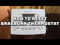 How To Reset Braeburn Thermostat How To Reset Braeburn Thermostat