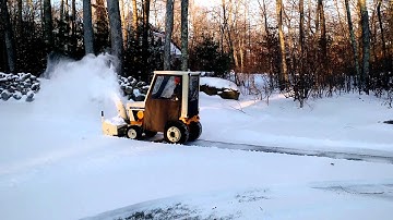 Cub Cadet 149 - QA42A Snow Thrower & Curtis Cab