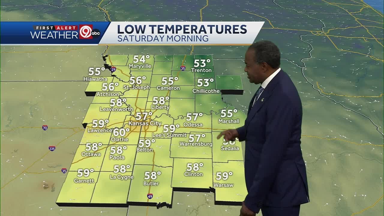Fall-like temperatures to continue this weekend in Kansas City - YouTube