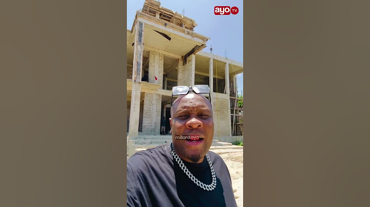BABA LEVO ATUONESHA NYUMBA YAKE YA KIFAHARI