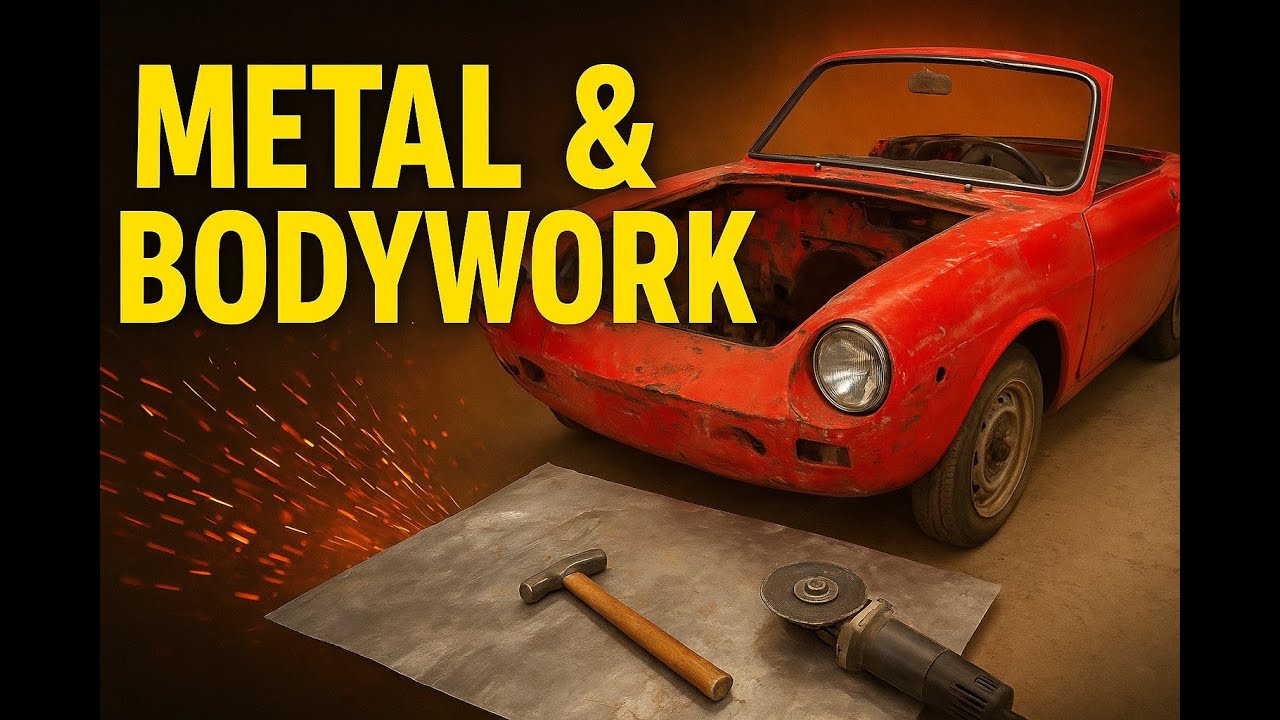 Can I Save This Fiat 850 Spyder? Beginner Bodywork Attempt