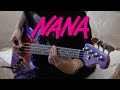 ANNA inspi&#39; NANA (BLACK STONES) - rose | bass cover