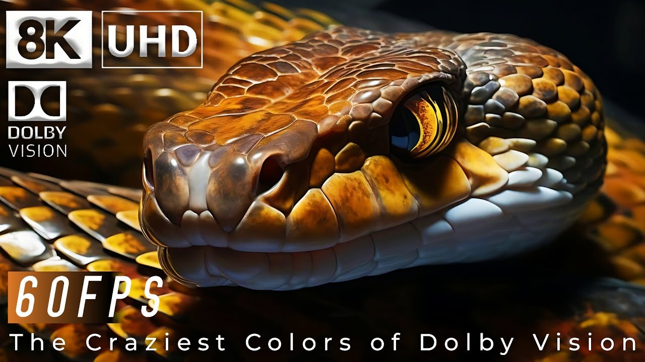 ⁣The Craziest Colors of Dolby Vision HDR 8K 60FPS - Dolby Atmos