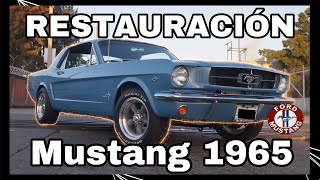 Ford Mustang 1965 hard top restaurado / Restauraciones completas de autos clásicos y muscle cars