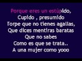 EL ESTUPIDO Karaoke Los Papis ra 7 ft Janeth G