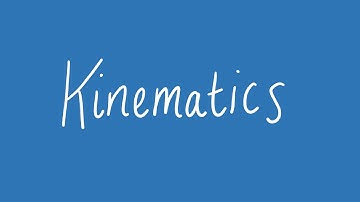 Kinematics | Unit 1 and 2 VCE Maths Methods