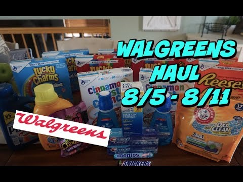 WALGREENS HAUL 8/5 – 8/11 | SOME HOT DEALS!