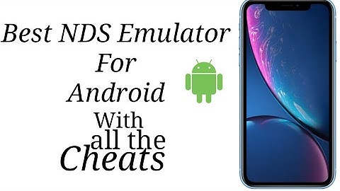 Best NDS emulator for Android with all cheats ||best emulator for playing pokemon