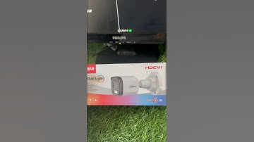 How to turn on or off the camera light? Dahua Smart Dual Light Camera Light On or Off DVR Ptz Set...