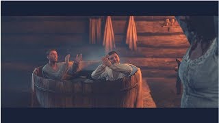 Kingdom Come Deliverance - Henry & Sirs Hans Capon Bath Together Scene (Next to Godliness mission)