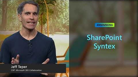 SharePoint Syntex at Microsoft Ignite 2020