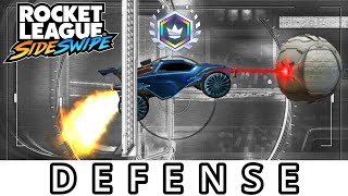 Rocket League Sideswipe: How to DEFEND like a Grand Champion (Defense Tips!) screenshot 4