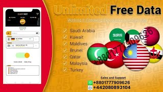 KSA STC free data । KSA Mobily Free data । KSA Zain free data using Netcard/boltnetvpn+8801777909626