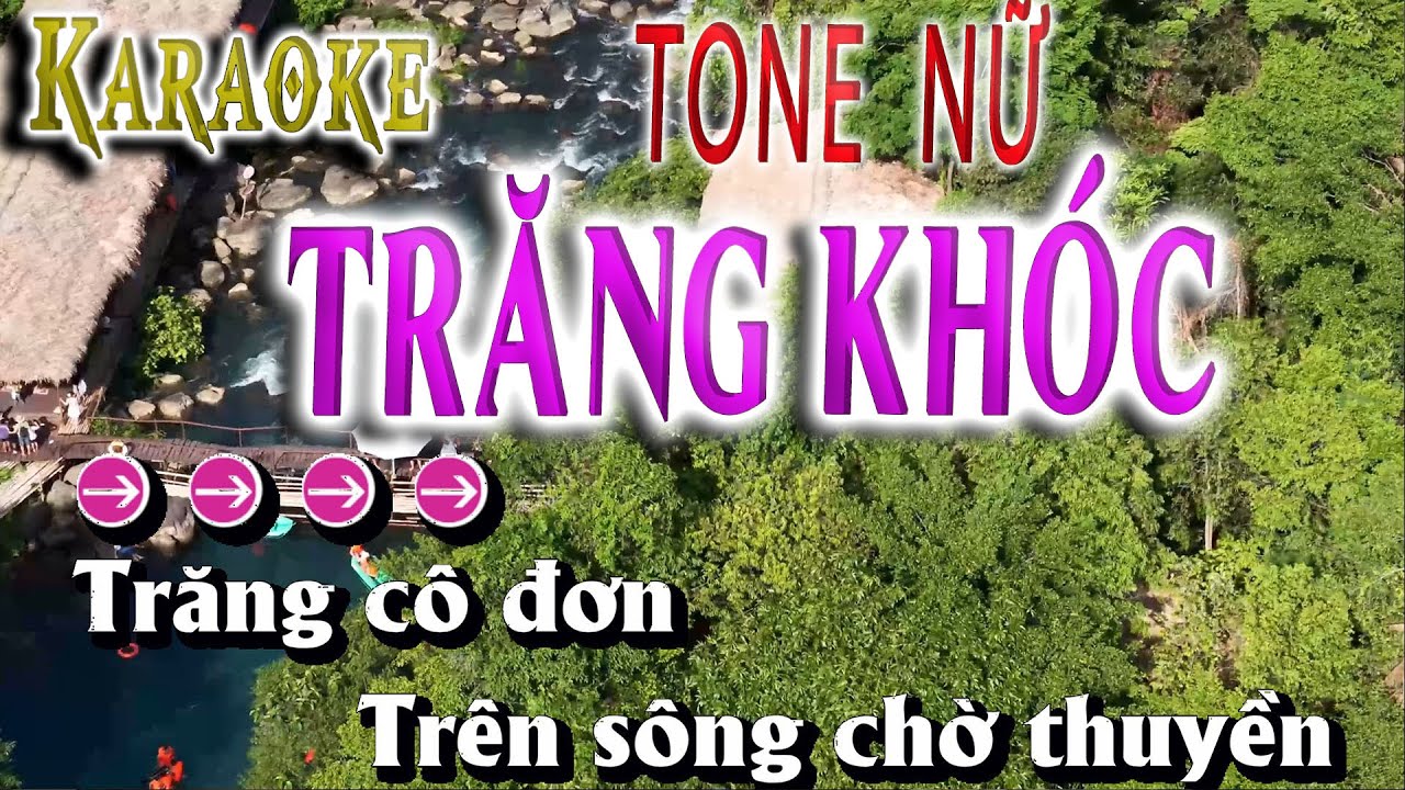 Trăng Khóc Karaoke Tone Nữ