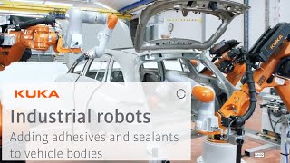 Automated application of adhesives and sealants to vehicle bodies