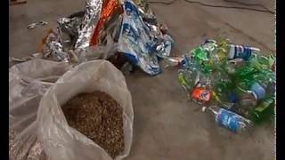 Ladrillos Reciclados de Pet y Techos Cascara de maní, CEVE. En Obras 06/02/10