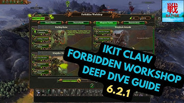 Ikit Claw Forbidden Workshop Deep Dive Guide - Skaven Campaign Focus