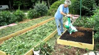 Raised Strawberry Beds Finished - Wisconsin Garden Video Blog 174