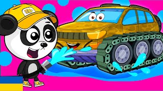 🔥Веселі Пригоди на Машині-Амфібії: Розвиваючий Мультфільм для Дітей🚀
