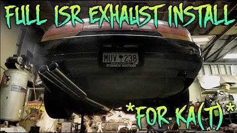 TURBO 240SX BUILD | ISR EXHAUST INSTALL