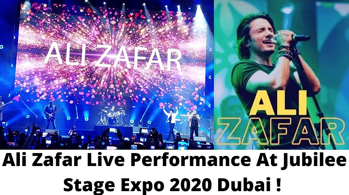 Ali Zafar Live Performance At Jubilee Stage Expo 2020 Dubai ! Pakistan The Land Of Melodies !
