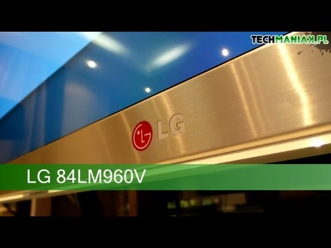 Wideo test i recenzja telewizora 3D LG 84LM960V | techManiaK.pl