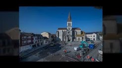 Aménagements Coeur de ville d'Orthez 2016-2018