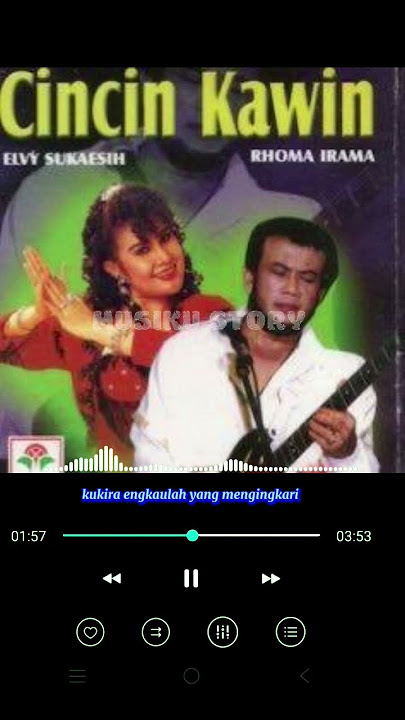 Rhoma irama ft Elvy Sukaesih~Cincin Kawin