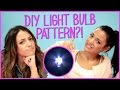 Niki and Gabi DIY Light Bulb Art?! | Niki and Gabi DIY or DI-Don't