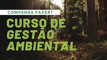 O que se estuda no curso de Gestão Ambiental?