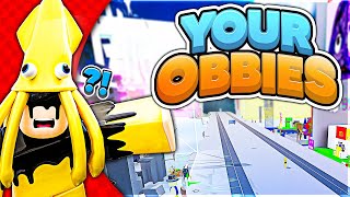 i attempted YOUR OBBIES in Obby Creator