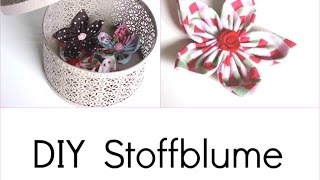 DIY Stoffblume